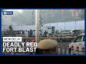 At Least Eight Killed After Car Explodes Near Red Fort In New Delhi