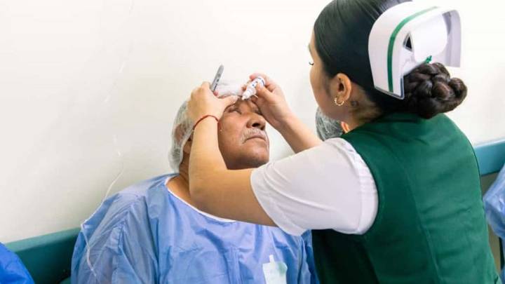 Inició la jornada de cirugías de cataratas