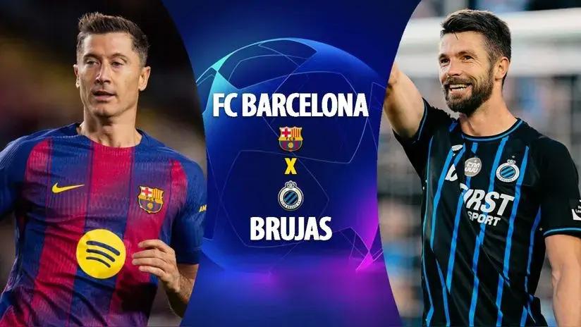 Barcelona vs. Brujas: se miden por la fecha 4 de la fase liga de Champions League