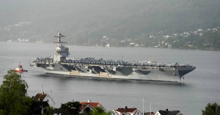 Toc, toc: Llega el portaaviones más grande de Estados Unidos al operativo contra el narco en el Caribe