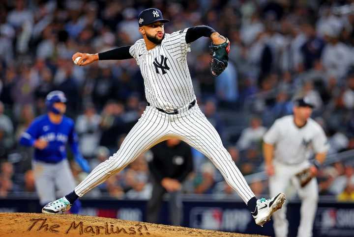 The Yankees could unexpectedly lose star pitcher to the lowly Marlins