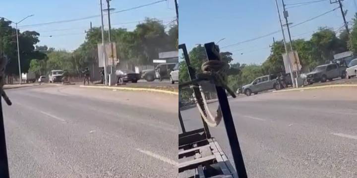 Enfrentamiento entre marinos y civiles armados deja tres detenidos en Sinaloa