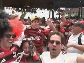 Copa Libertadores: aficionados del Flamengo llenan Larcomar a horas de la final ante Palmeiras