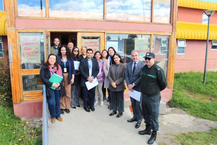 Supervisan condiciones de adolescentes en Centro de Reinserción Juvenil de Magallanes