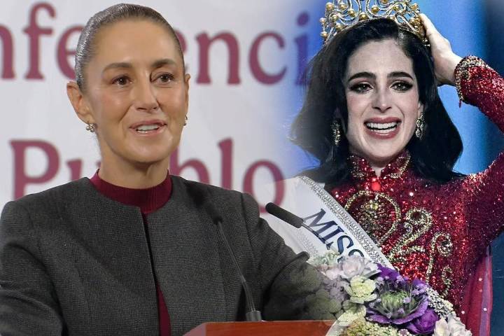 ‘Es un ejemplo’... Sheinbaum sobre victoria de Fátima Bosch en Miss Universo 2025