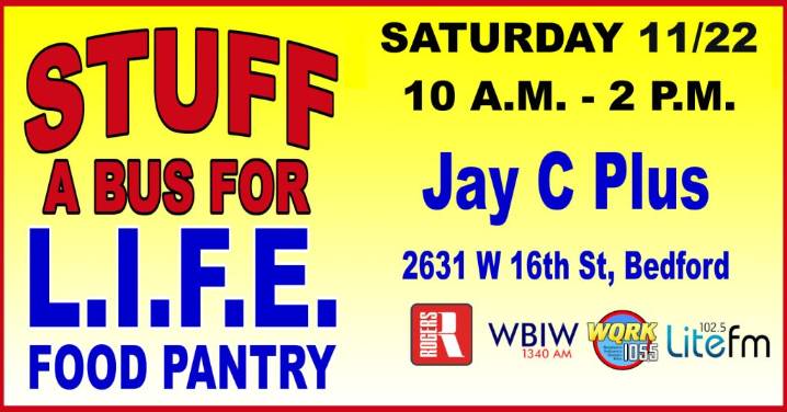 Community asked to help refill critical supplies at “Stuff A Bus for L.I.F.E.” drive