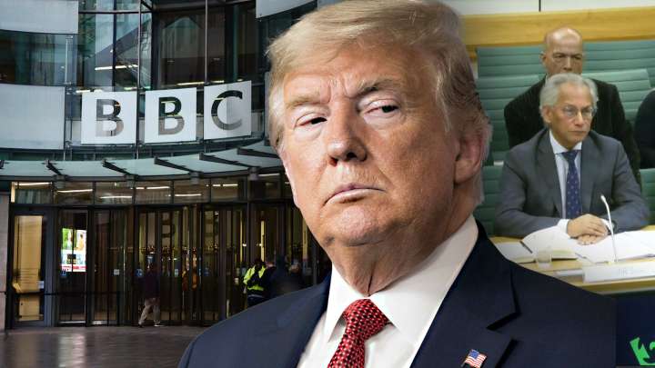 BBC chair apologises for mistakes leading to Trump’s legal threat