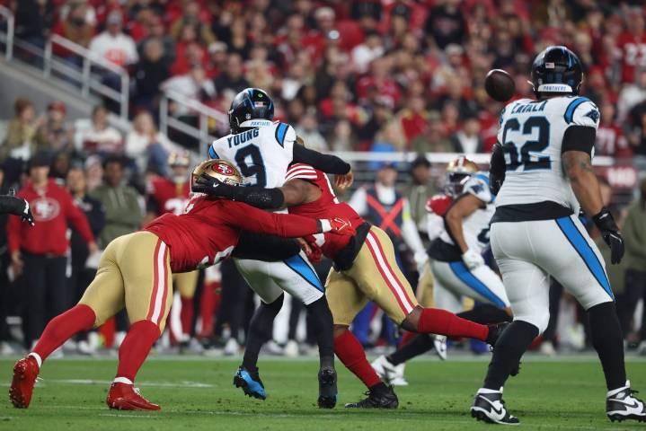 Panthers look more like pretenders than contenders in ugly 'MNF' loss to 49ers