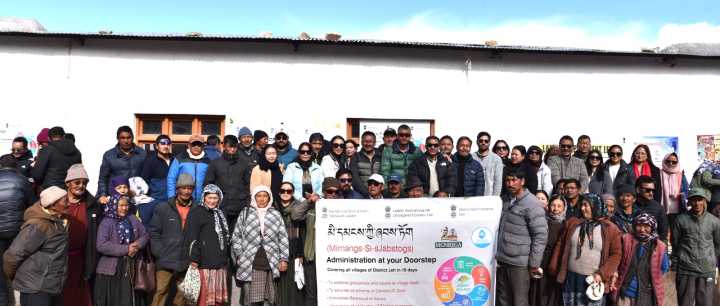 Administrative Services Reach Matho Village under Ongoing “Mimang