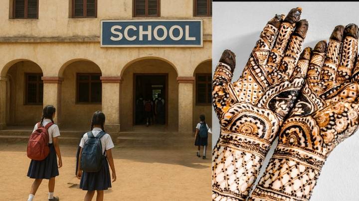 Mumbai News: Chembur School Denies Entry To Students Over Mehndi On Hands; Maha Education Department Initiates Inquiry