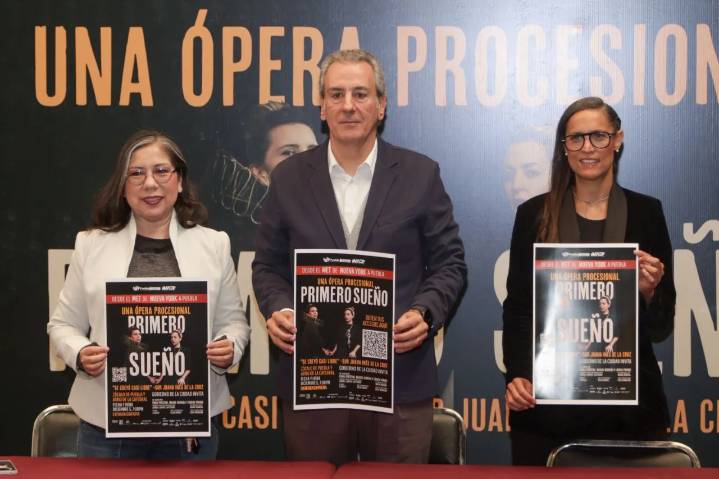 Desde el MET de Nueva York llega a Puebla capital la ópera “Primero Sueño”*