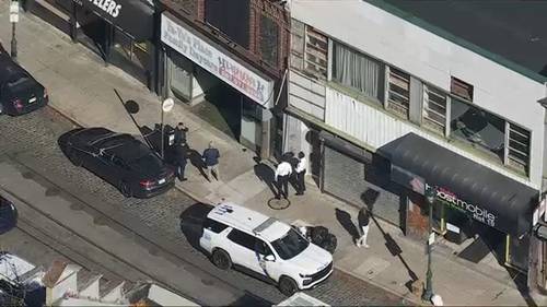 Police investigating double stabbing near day care in Philadelphia's Germantown section