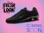 Nike is having a major Y2K moment with this sleek black and silver Shox dropping Saturday