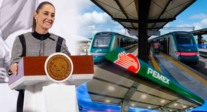 Sheinbaum afirma que Tren Maya de carga bajará precio de gasolina al sureste de México