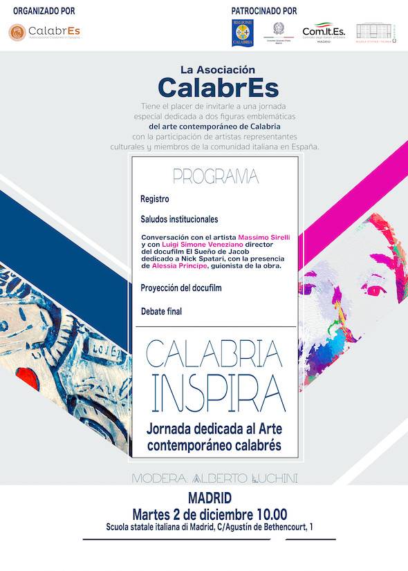 Calabria protagonista a Madrid: “Calabria Inspira Madrid”, un viaggio nell’arte e nella creatività calabrese