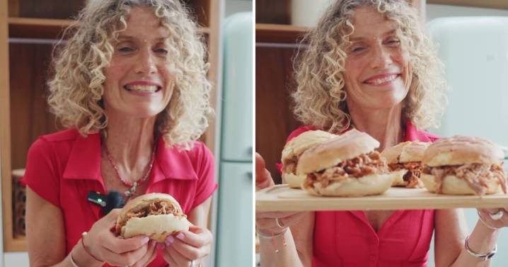 Bondiola braseada en 8 pasos: la receta de Maru Botana para unos sándwiches jugosos y perfectos