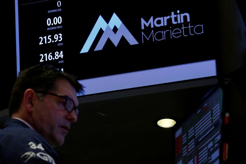 Martin Marietta's quarterly profit rises on sustained infrastructure demand