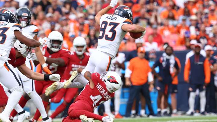 Broncos sign WR Michael Bandy to 53-man roster, elevate TE Marcedes Lewis and CB Reese Taylor