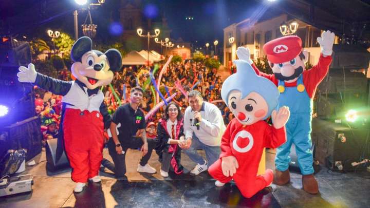 ‘Nobsa Aventura’ llenó de alegría a los niños del municipio y del barrio Nazareth