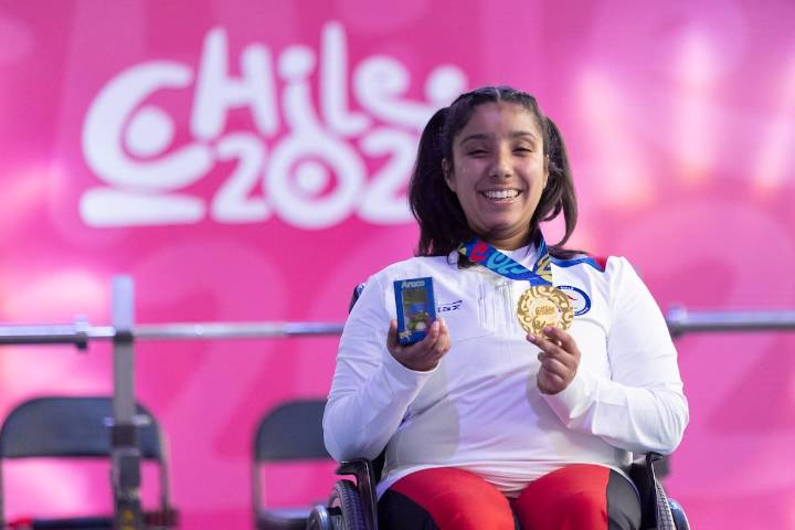El Team Para Chile se luce en el parapowerlifting: Sayén Cortés sella un récord en Juegos Parapanamericanos Juveniles