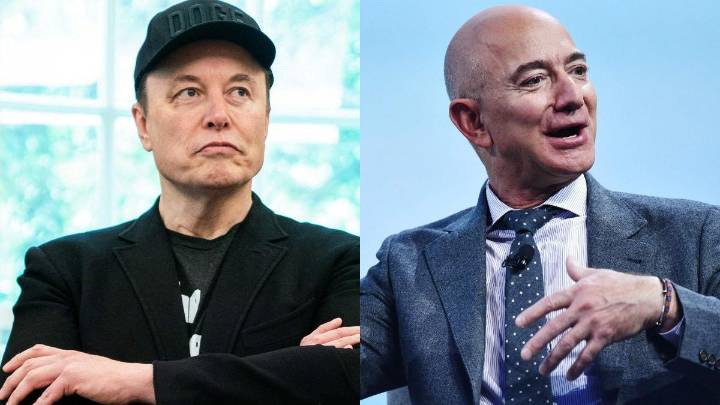 Elon Musk slams Jeff Bezos as ‘Copycat’ following billionaire’s AI startup announcement