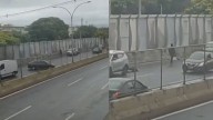 Feroz tiroteo entre bandas narco en una autopista de Río de Janeiro dejó un muerto y un herido