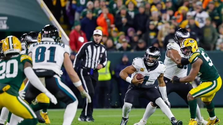 Los Eagles ganan a Green Bay y los Packers pierden el liderato de la división