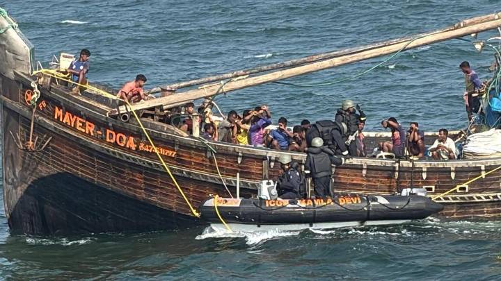 ICG seizes three Bangladeshi boats, 79 fishermen for illegal fishing in Bay of Bengal