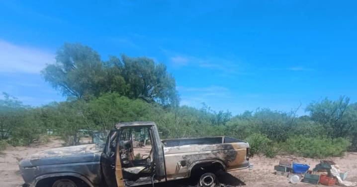 Ardió una camioneta con colmenas