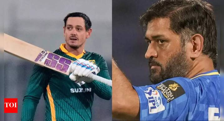 Record in Pakistan! Quinton de Kock equals MS Dhoni's rare feat