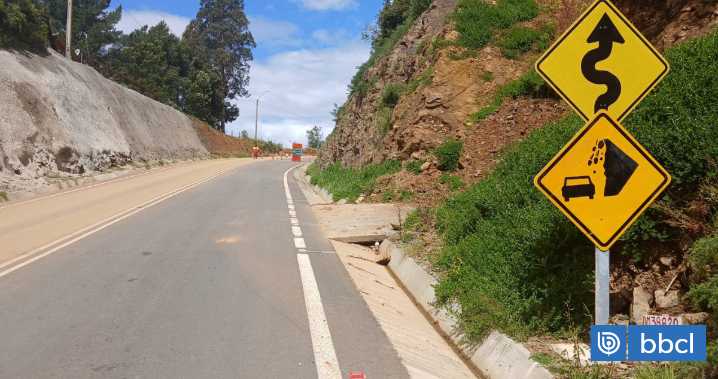 Trabajos para evitar nueva remoción en masa en la ruta Corral