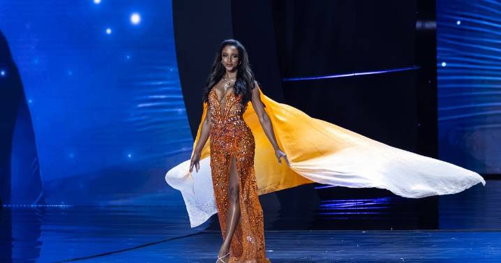 Miss Jamaica Gabrielle Henry Fell During Miss Universe