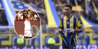 Edwuin Cetré eliminó e hizo curioso gesto a Ángel Di María en el fútbol argentino: así fue el golazo del colombiano