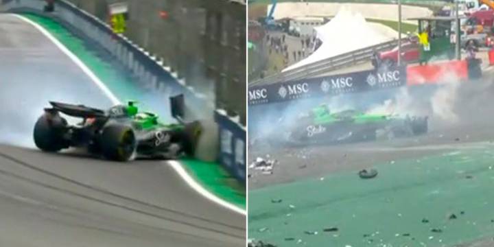 Los escalofriantes detalles del accidente a 339km/h de Bortoleto en la Fórmula 1: “Tuve mucha suerte de salir ileso”