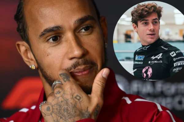 El pedido de Franco Colapinto a Lewis Hamilton que sorprendió en Boca: "Me gustaría"