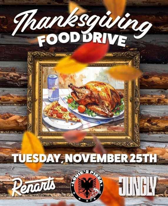 Queens businesses team up for food drive and canned goods collection