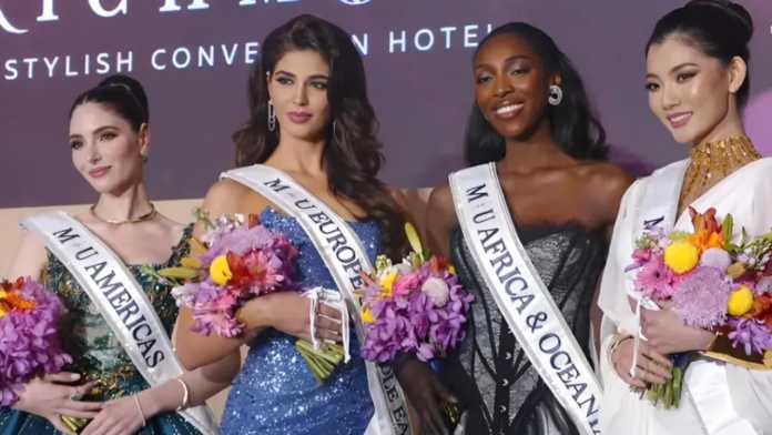 Stephany Abasali recibió banda como Miss Universo de las Américas