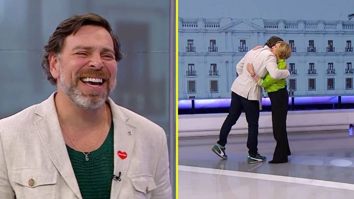 El divertido saludo de cumpleaños de José Antonio Neme a Evelyn Matthei en "Mucho Gusto"