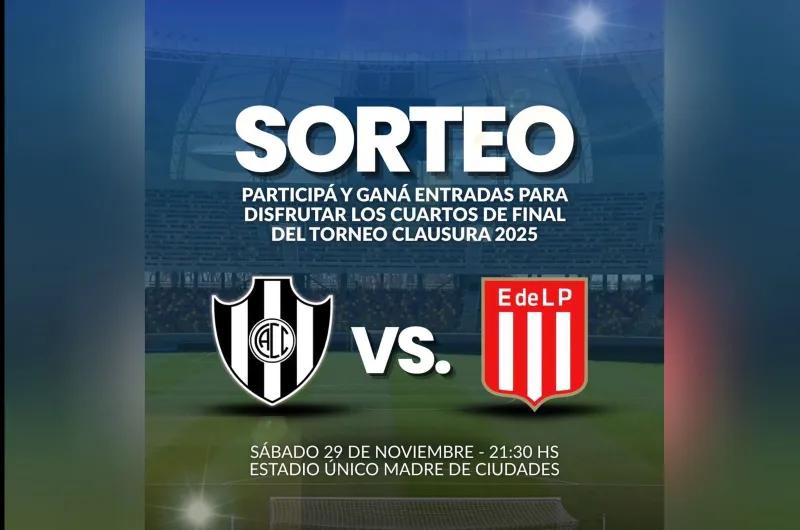 EL LIBERAL sortea entradas para el partido entre Central Córdoba vs. Estudiantes
