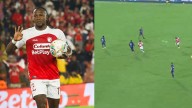Hugo Rodallega levantó al público en El Campín con espectacular zapatazo de más de 40 metros: video de su golazo en el triunfo de Santa Fe