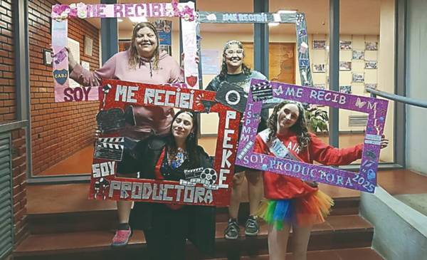 Egresados del ISET 820 celebraron en EL CHUBUT