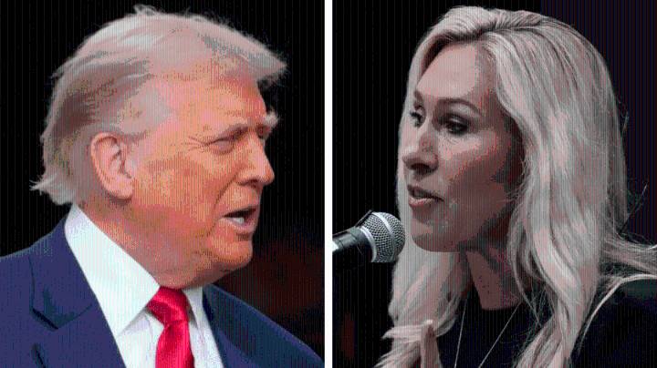 Trump reups attacks on Greene after retirement announcement: ‘Marjorie went BAD‘