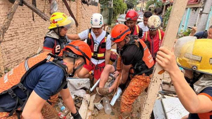 At least 46 killed as Typhoon Kalmaegi batters the Philippines