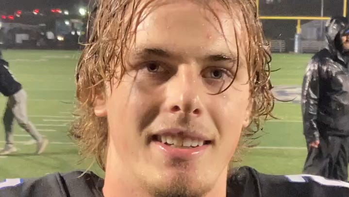 CVCA's Charley Levak celebrates OHSAA regional title victory