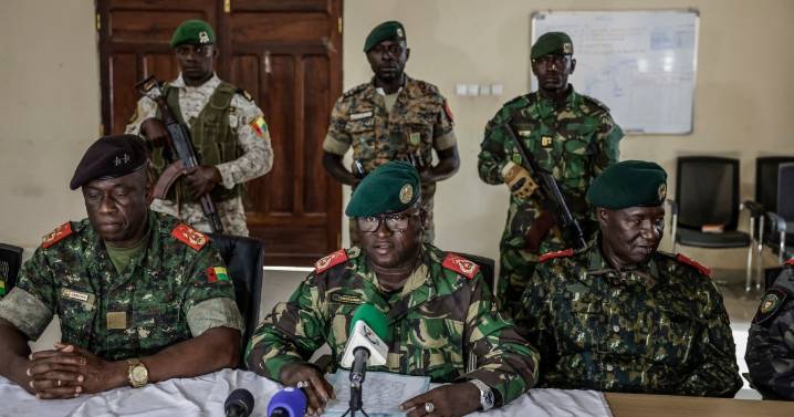Army officers say they have seized power in Guinea
