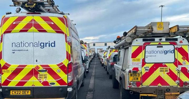 Easton homes left without power over night as National Grid tackle issue