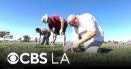 Volunteers place flags at veteran graves in Riverside amid government shutdown