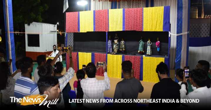 Rajasthan’s traditional Kathputli Art organised at Bharat Parv 2025 held in premises of Statue of Unity in Ekta Nagar