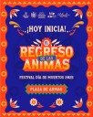 Hoy inicia el Festival de Día de Muertos 2025 “El Regreso de las Ánimas” en Plaza de Armas