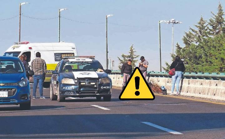 Misteriosa muerte sobre puente vehicular de Toluca deja consternados a todos